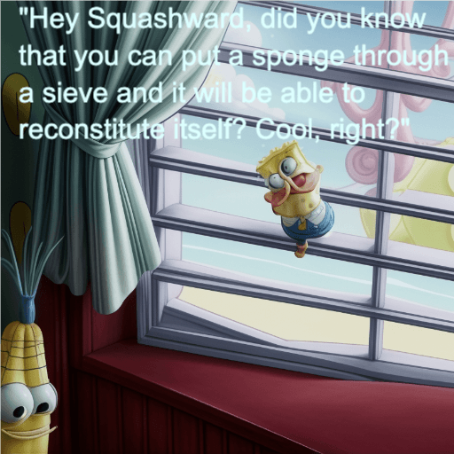 Hey Sponge...Bob?