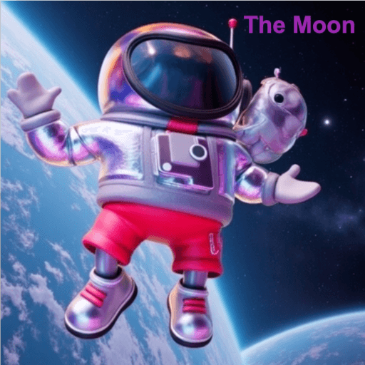 The moon 