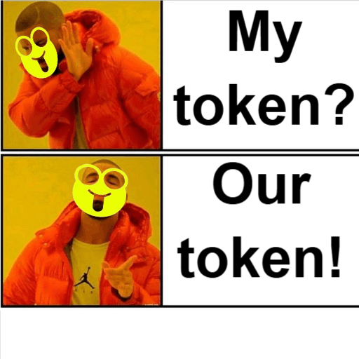 Not mine, our!