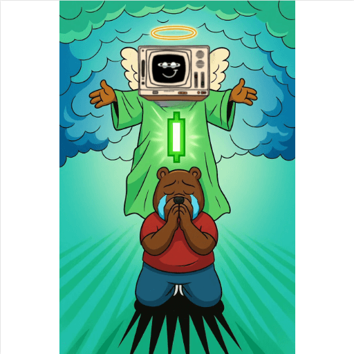 chill with angel $DBR make the bear cry