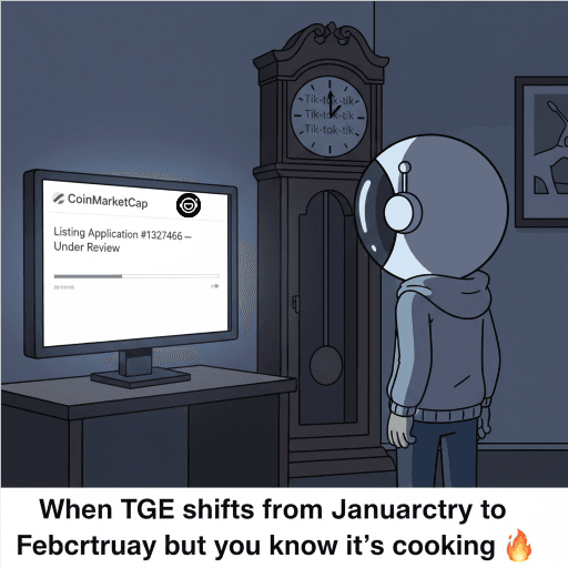 $CRTR TGE: tik-tok-tik ⏳ CMC still reviewing