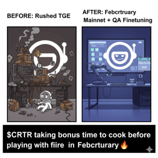 Febcrtruary > rushed TGE 🔥