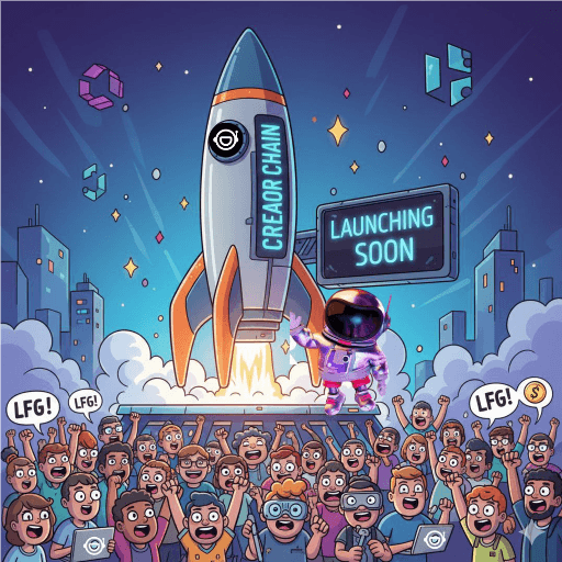 Whales preparing for Creator Chain launch