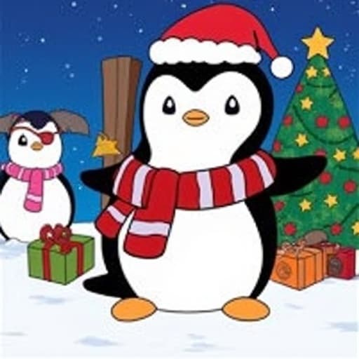 Pudgy on christmas