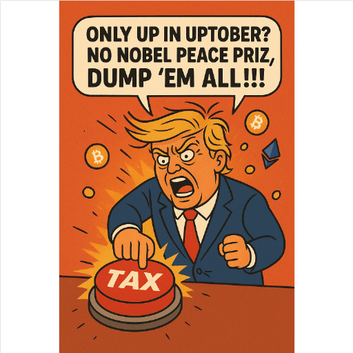 Up only in Uptober? Bro’s already collecting taxes in advance