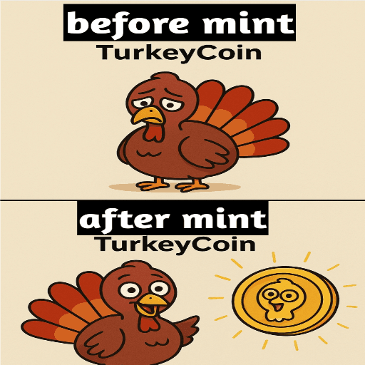 after and before mint turkey coin