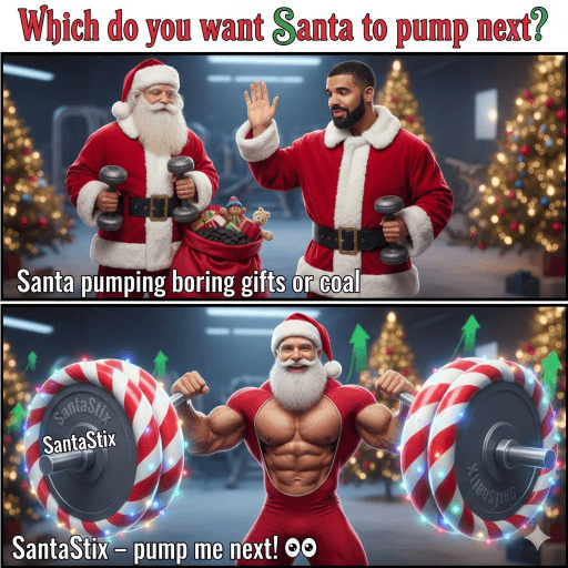 Santa Pump? $STIX Gains