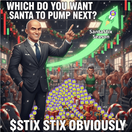 5x with $STIX after the Santa Pump 🤑